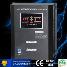 Full Range From Servo Motor Type Volt Meter Display 3000va 1800w AVR